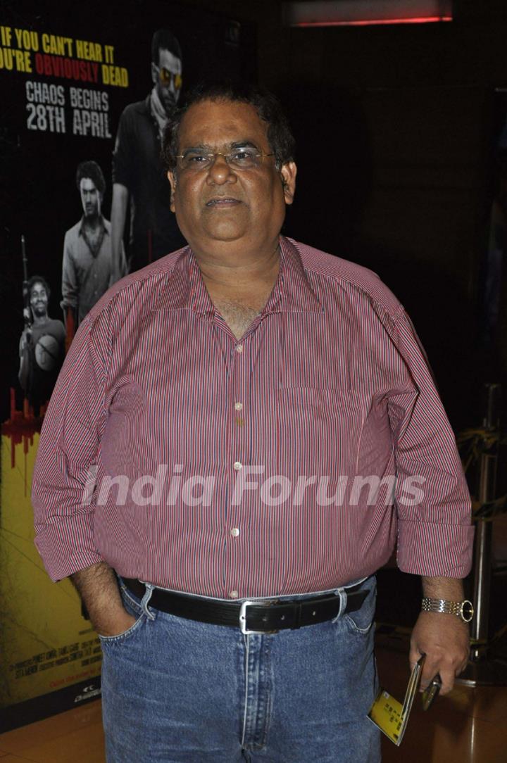 Satish Kaushik at Shor In The City premiere