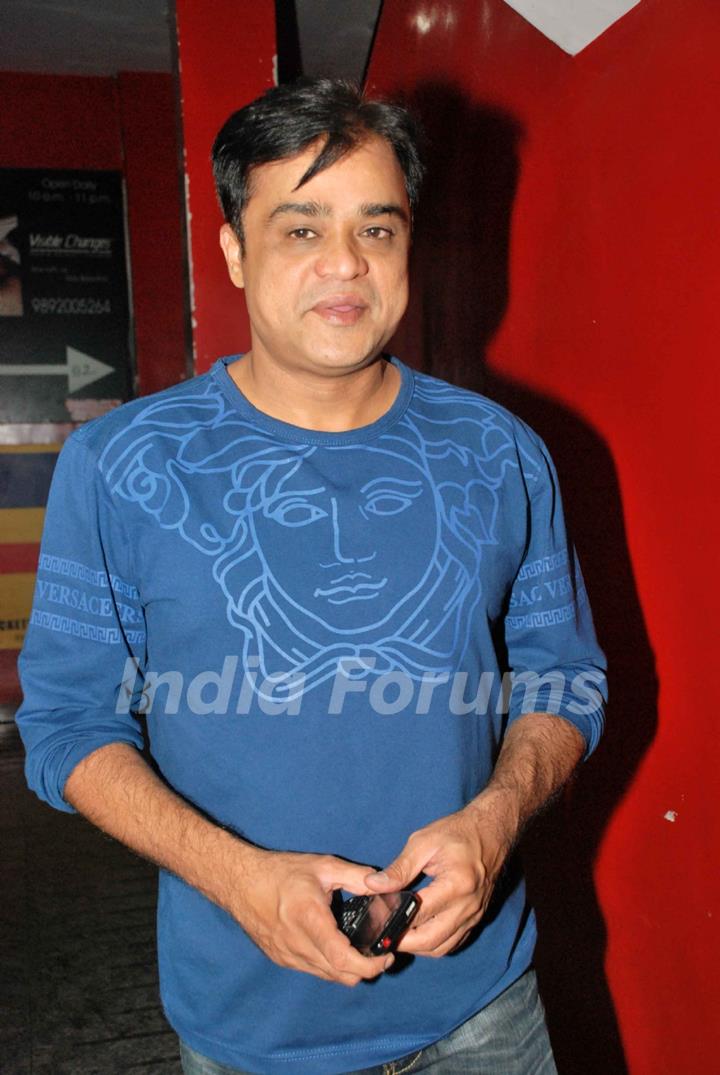 Celeb at screening of movie 'Chalo Dilli'