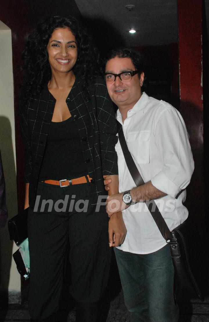 Vinay Pathak at screening of movie 'Chalo Dilli'