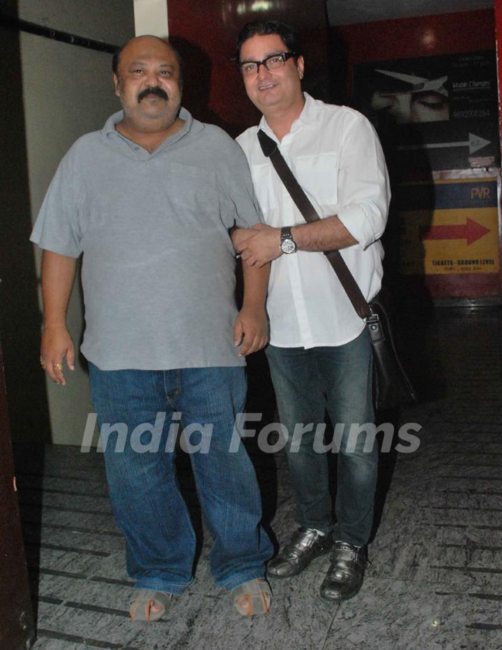 Vinay Pathak at screening of movie 'Chalo Dilli'