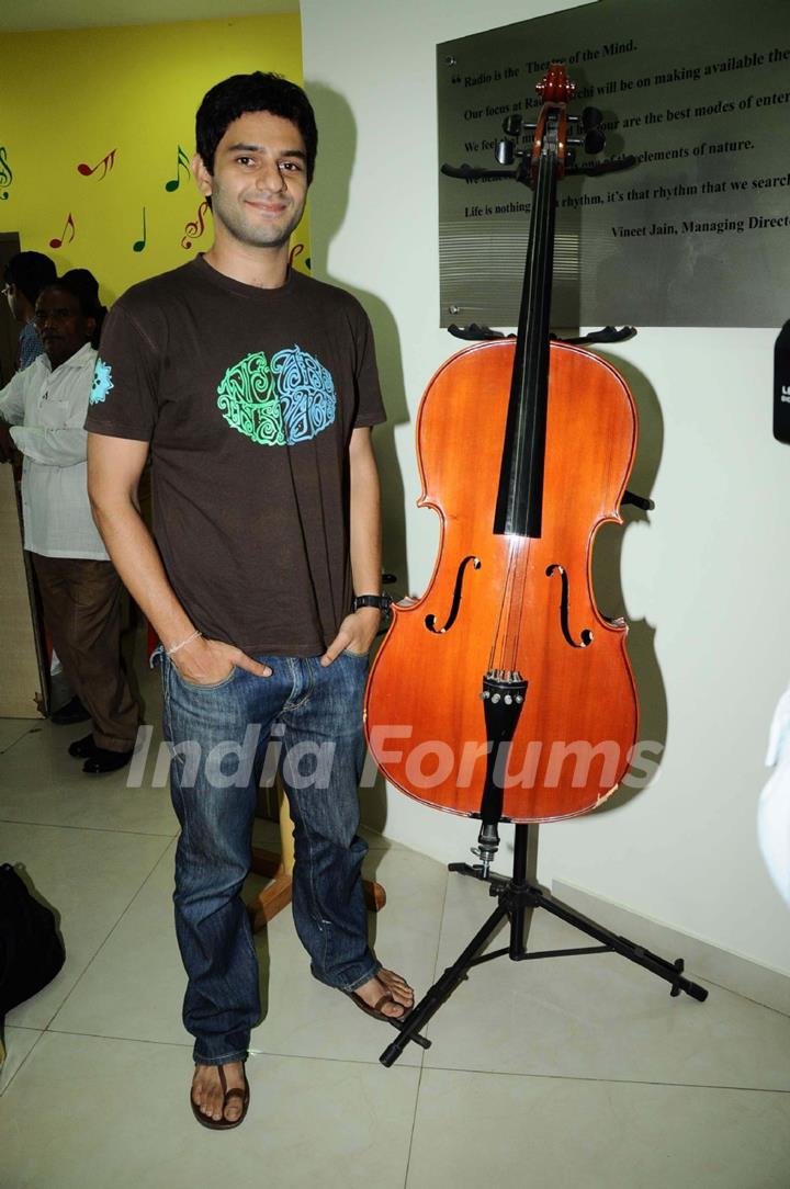 Cast at Radio Mirchi studio, Lower Parel for I AM movie