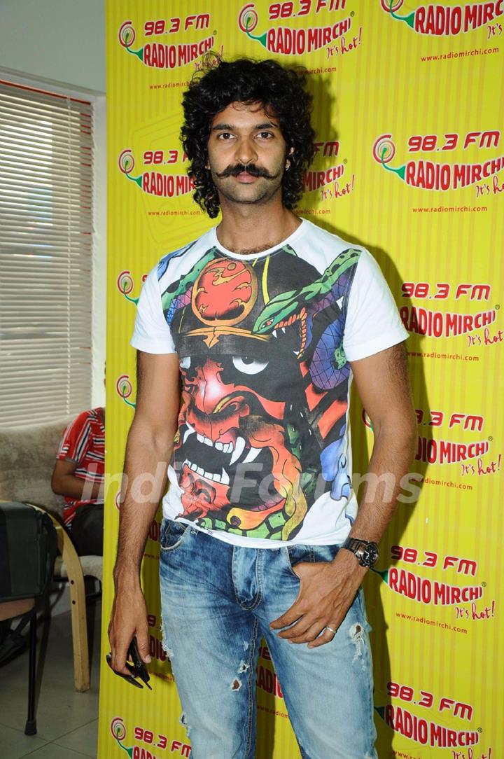 Purab Kohli at Radio Mirchi studio, Lower Parel for I AM movie