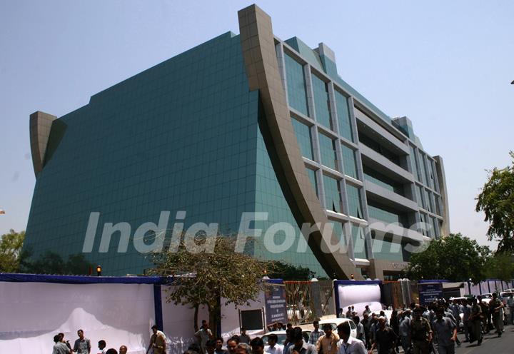 The new CBI Headquarter Building which inaugurated by Prime Minister  Manmohan Singh in New Delhi on Saturday. .