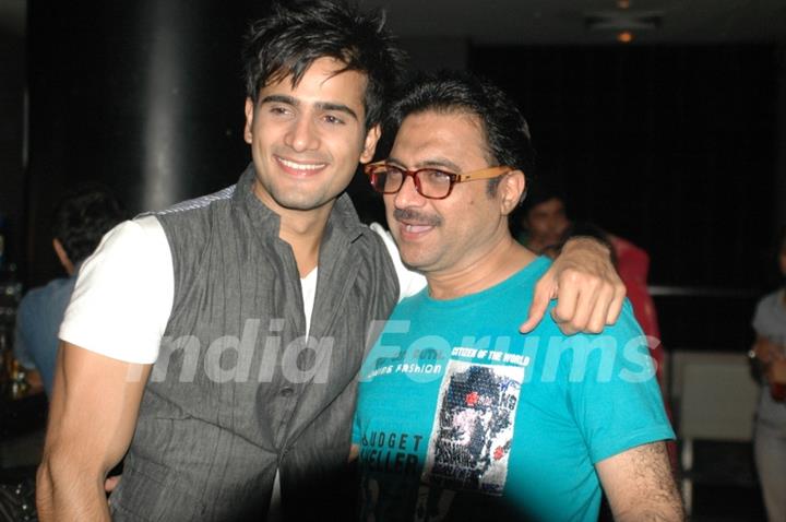 Karan Tacker and Aliraza Namdar at 'Rang Badalti Odhani' celebrates 300 episodes