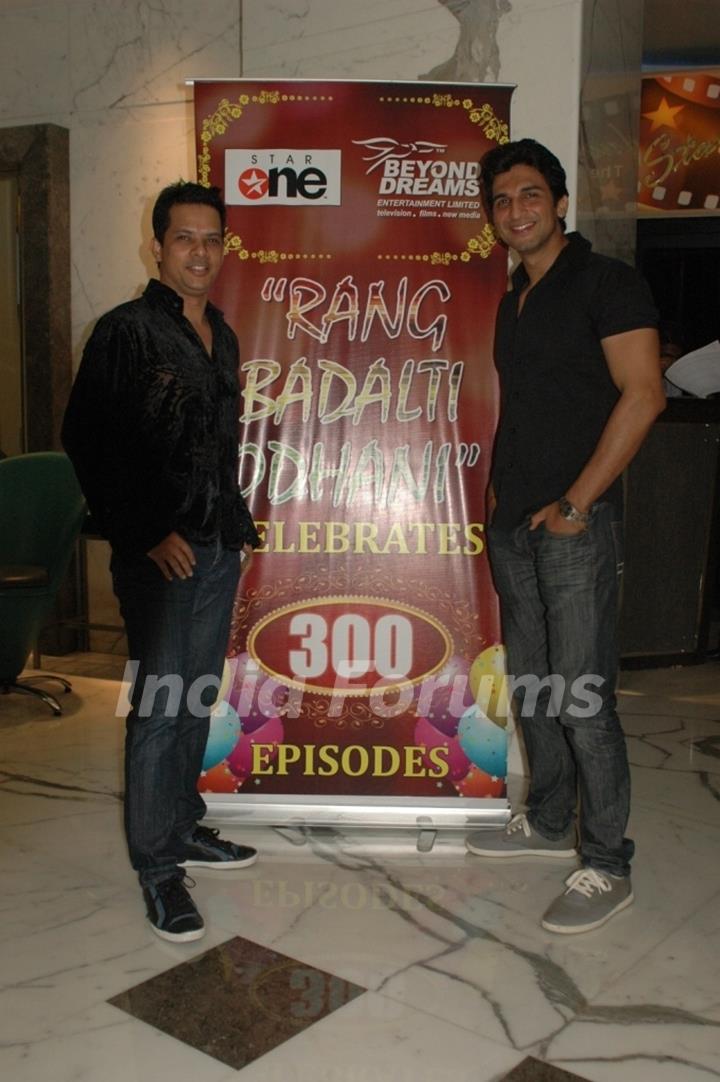 Manish Raisinghani at 'Rang Badalti Odhani' celebrates 300 episodes