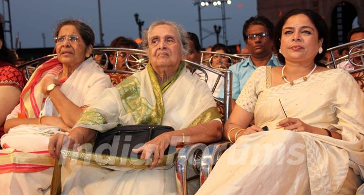 Reema Lagoo at 48th Marathi Chitrapatt Puraskar Sohla at Gateway of India