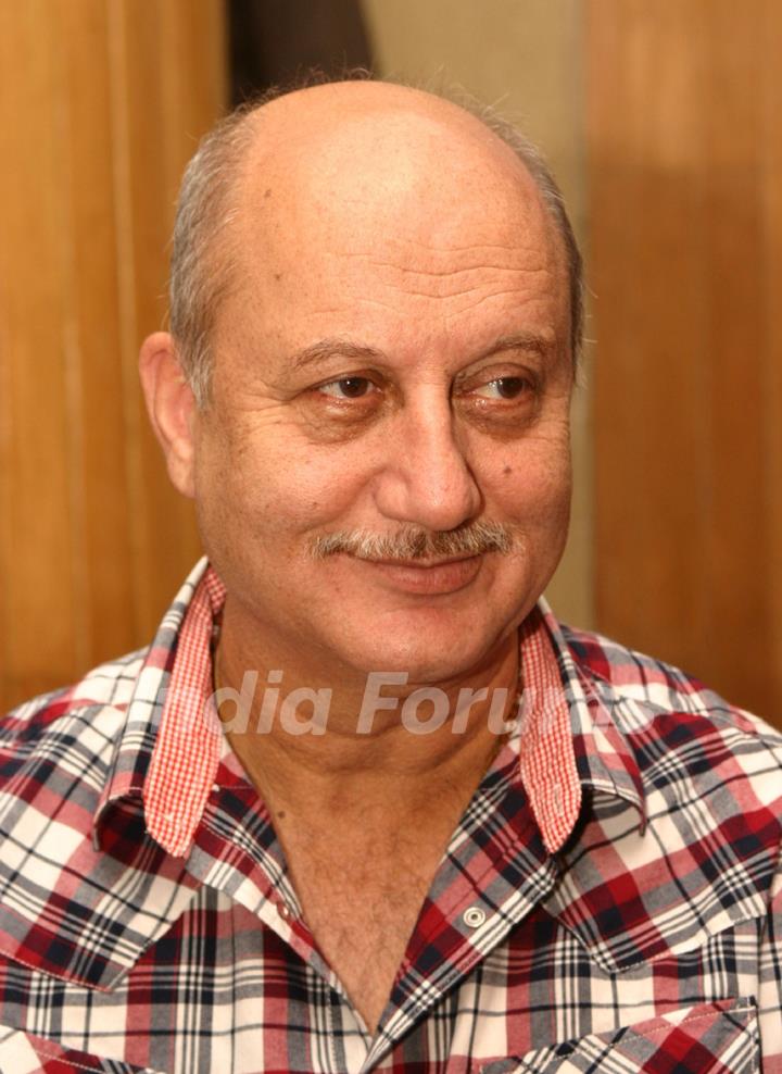 Anupam Kher at the release of the book &quot;Broken Melodies &quot; in New Delhi