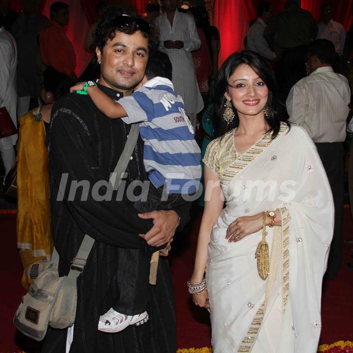 Celebs at premiere of movie 'Balghandarva'