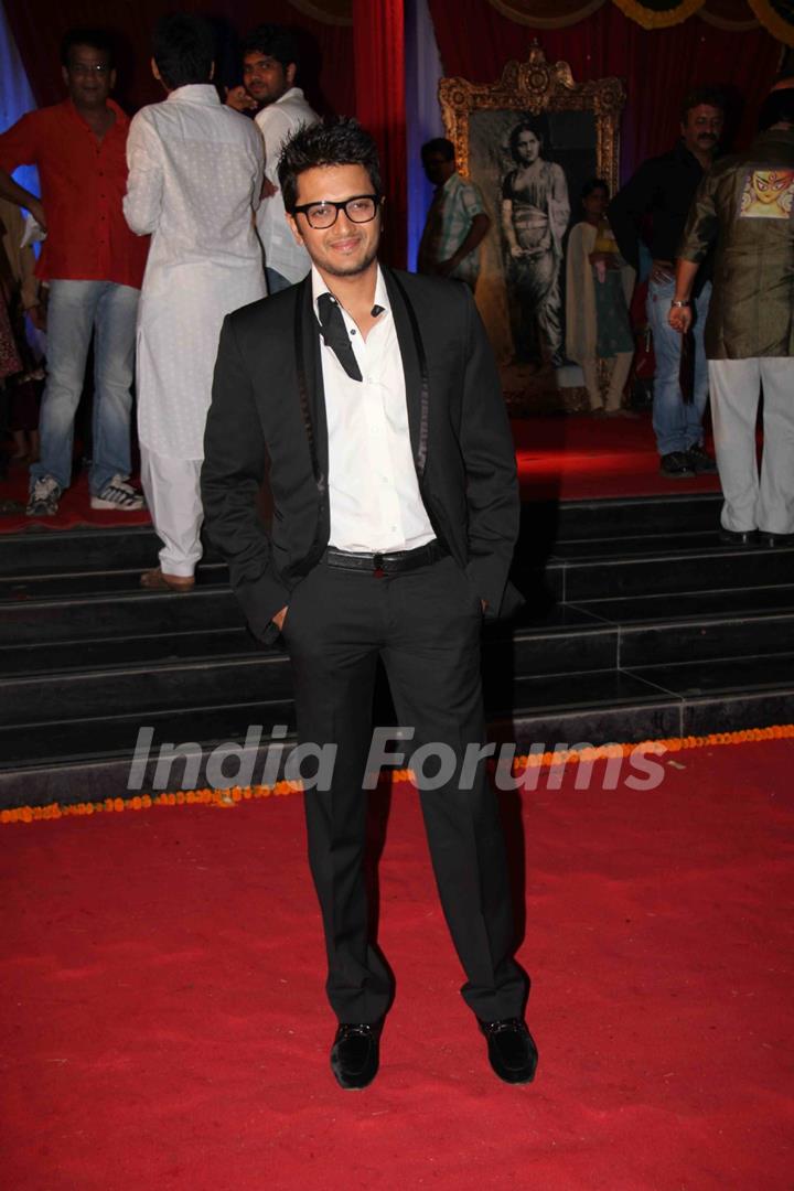 Ritesh Deshmukh at premiere of movie 'Balghandarva'