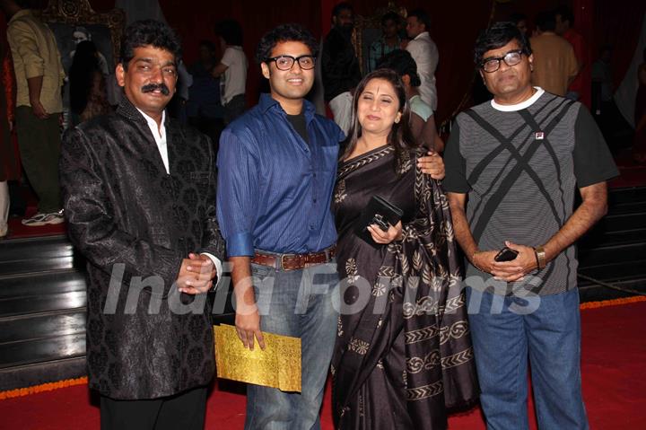 Celebs at premiere of movie 'Balghandarva'