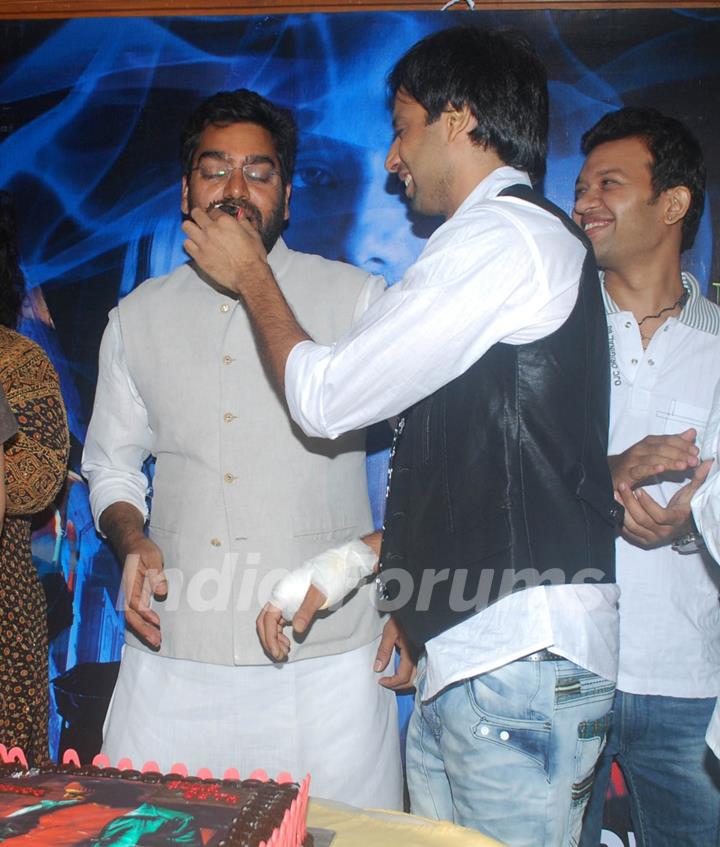 Ashutosh Rana at A strange Love Story film music launch at Juhu