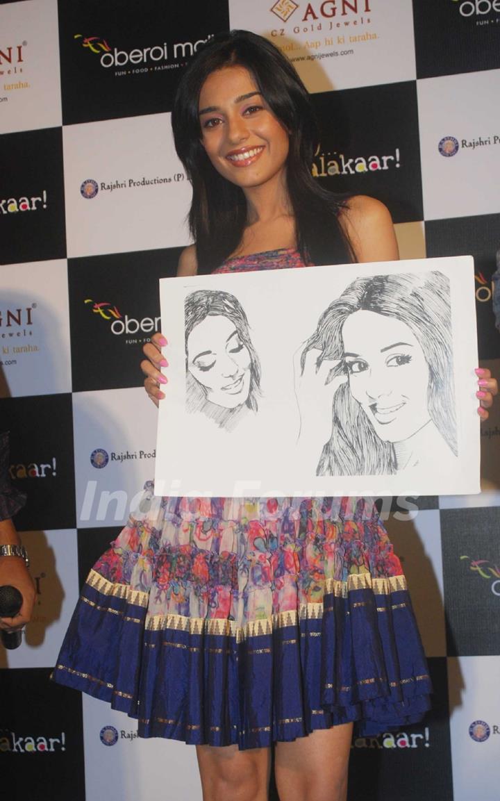 Amrita Rao at a promotional event for film Love U... Mr. Kalakaar! at Oberoi Mall