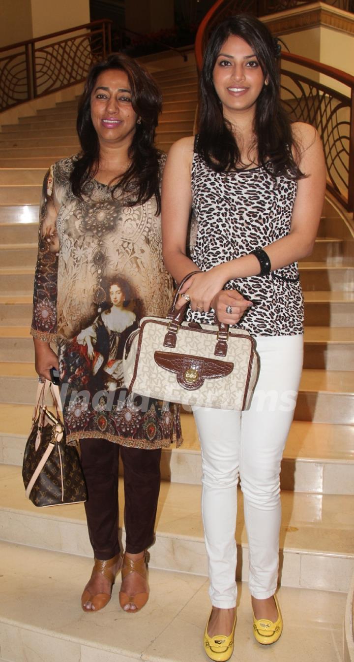 Anu Ranjan and her daughter Anushka Ranjan at JW Marriott to celebrate Mothers Day