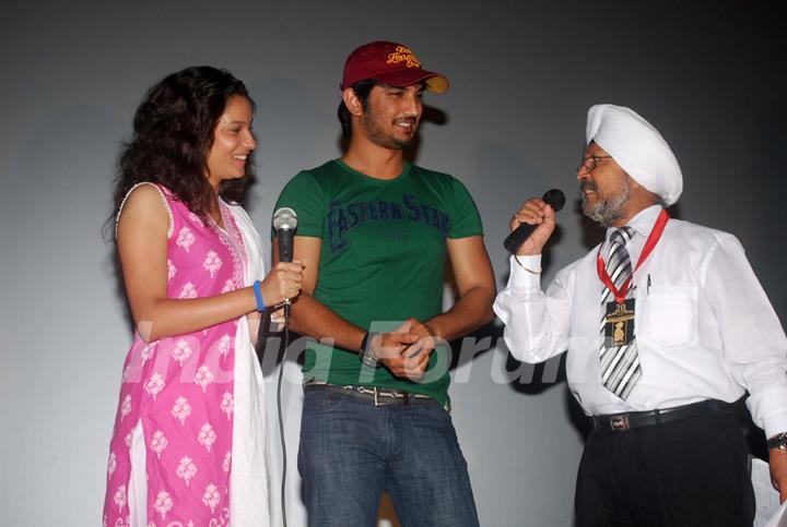 Sushant Singh Rajput and Ankita Lokhande at International Thalassemia Day