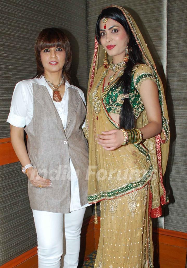 Neeta Lulla with Miss India Kanishta Dhanker launches designer bags with VIP at JW Marriott