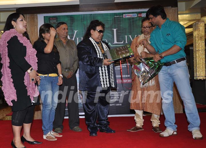 Bappi Lahiri launch music of movie 'Will To Live'