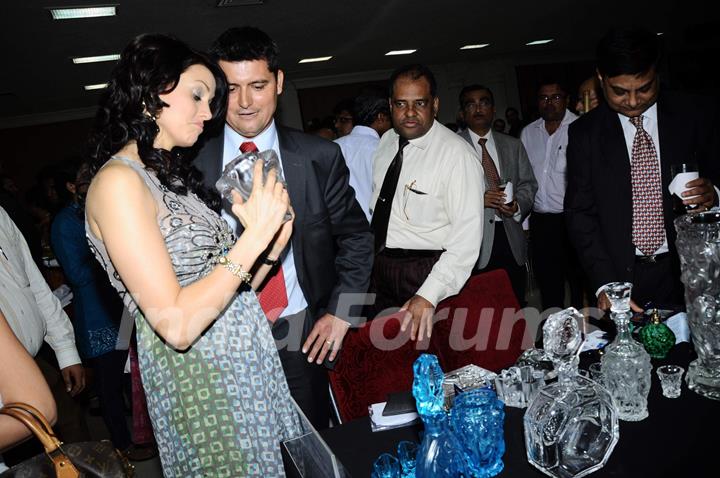 Yana Gupta at IMC-Czech design event, IMC chambers in Mumbai. .