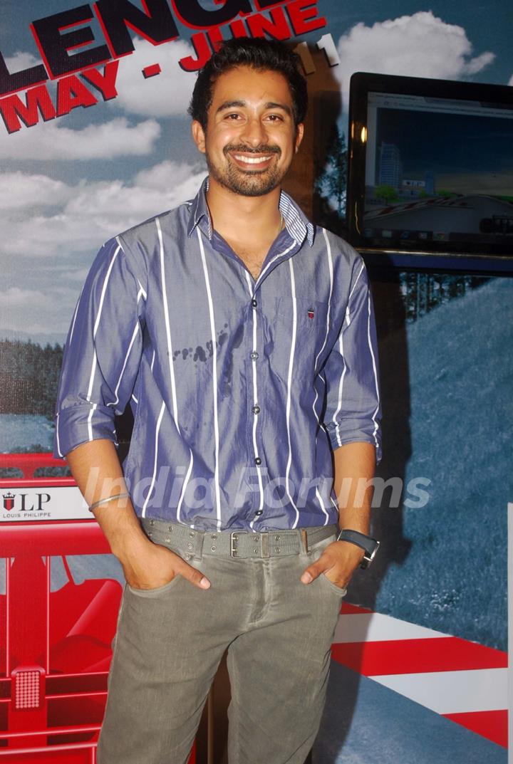 Rannvijay Singh at Louis Phillipe speed challenge, Oberoi Mall