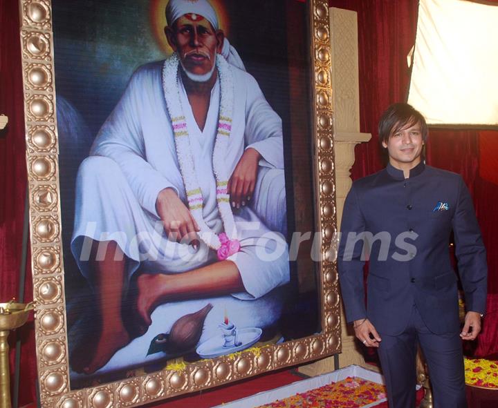 Vivek Oberoi at Star Plus Sai Baba musical, Filmcity