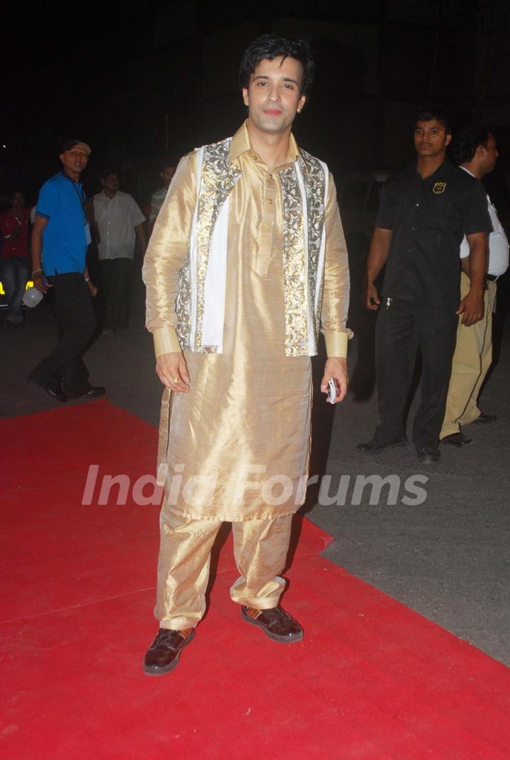 Aamir Ali Malik at Star Plus Sai Baba musical, Filmcity