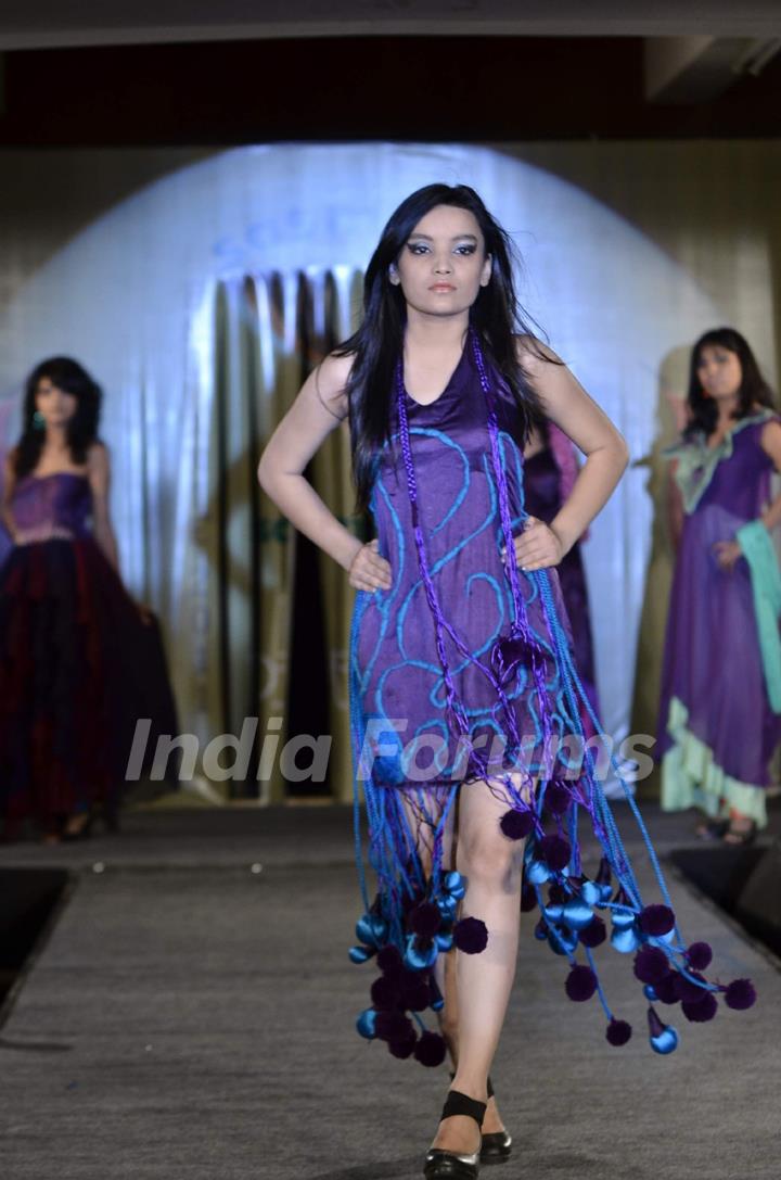 Sasmira College annual fashion show at Worli in Mumbai. .