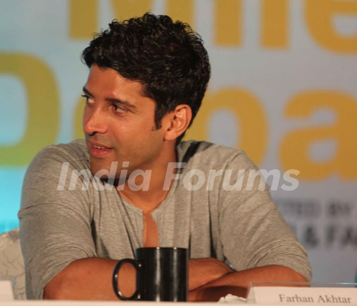 Farhan Akhtar at 'Zindagi Na Milegi Dobara' movie first look launch