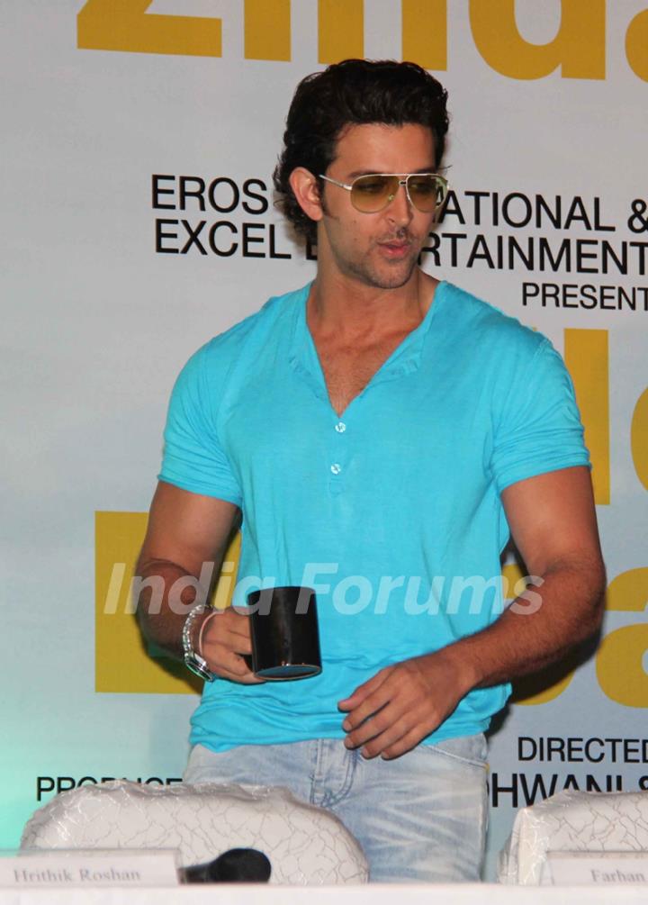 Hrithik Roshan at 'Zindagi Na Milegi Dobara' movie first look launch