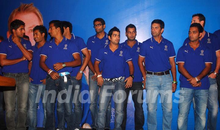 Rajasthan Royals team launches new range of Lcd Mitashi