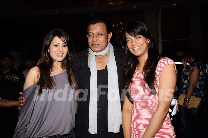 Mithun Chakraborty and Mugdha Godse at Red Hot: Haunted Success bash Novotel