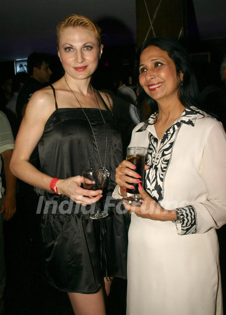 Fashion designer Leena Singh at the launch of Ford Model hunt, in New Delhi