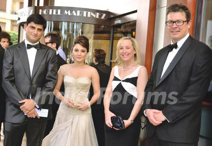 Minissha Lamba sashayed down the red carpet at the 64th Cannes Film Festival