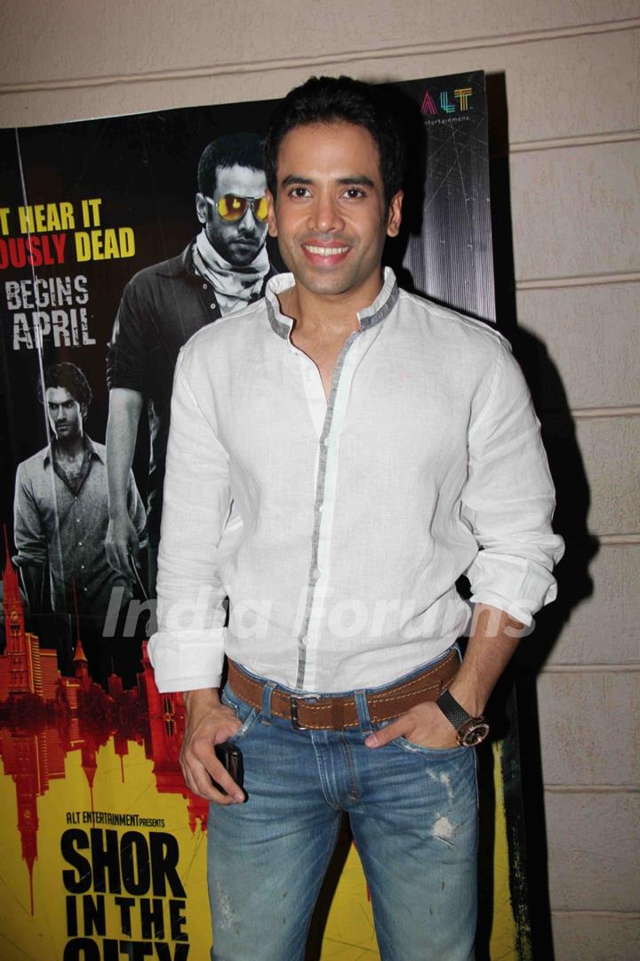 Tusshar Kapoor at 'Ragini MMS' movie success bash