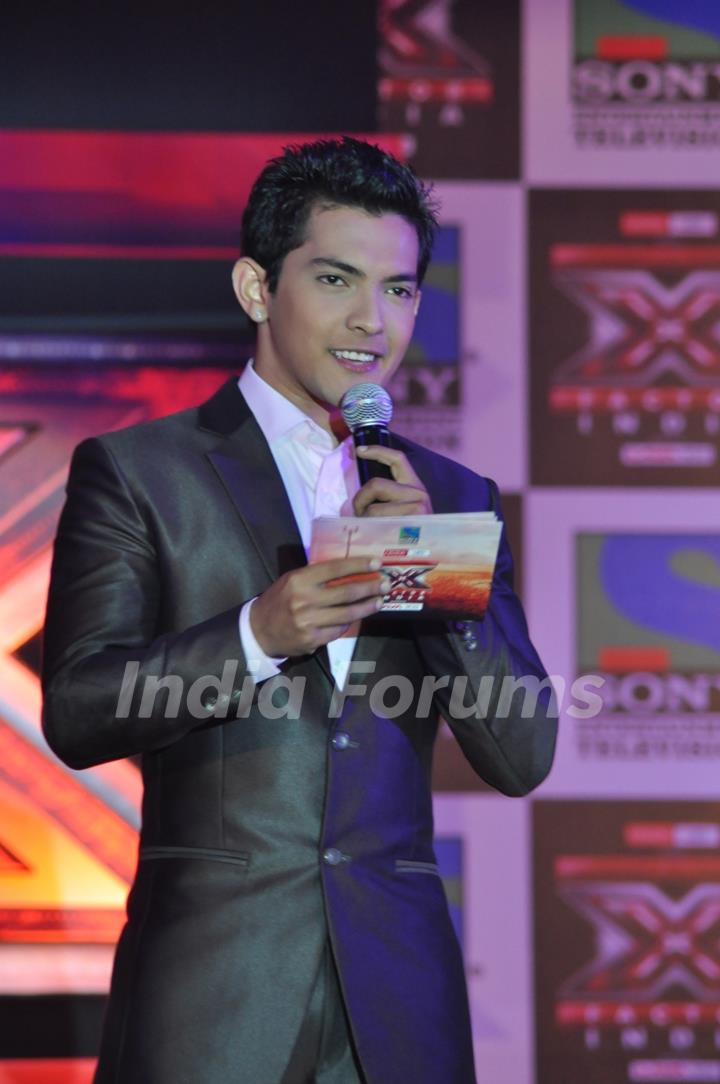 Aditya Narayan at 'X Factor India' Launch