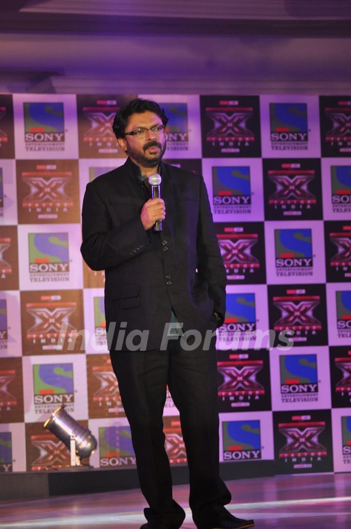 Sanjay Leela Bhansali at 'X Factor India' Launch
