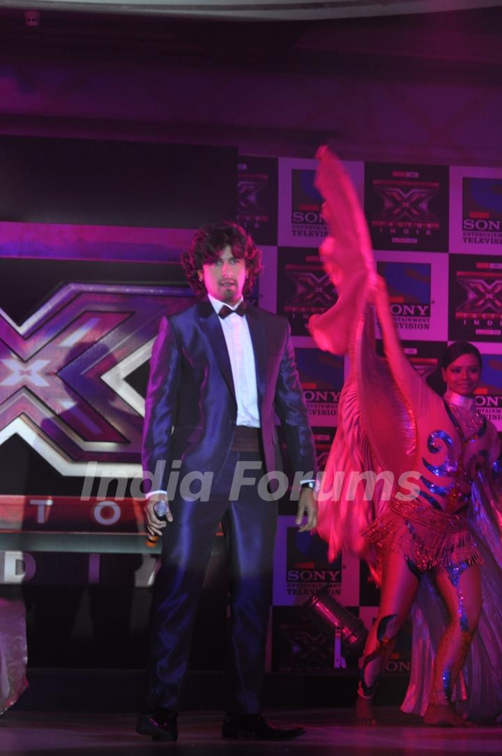 Sonu Nigam at 'X Factor India' Launch