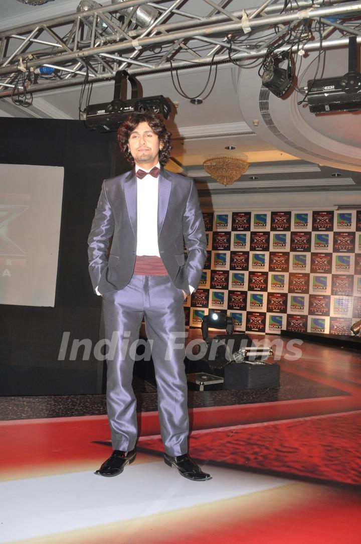 Sonu Nigam at 'X Factor India' Launch