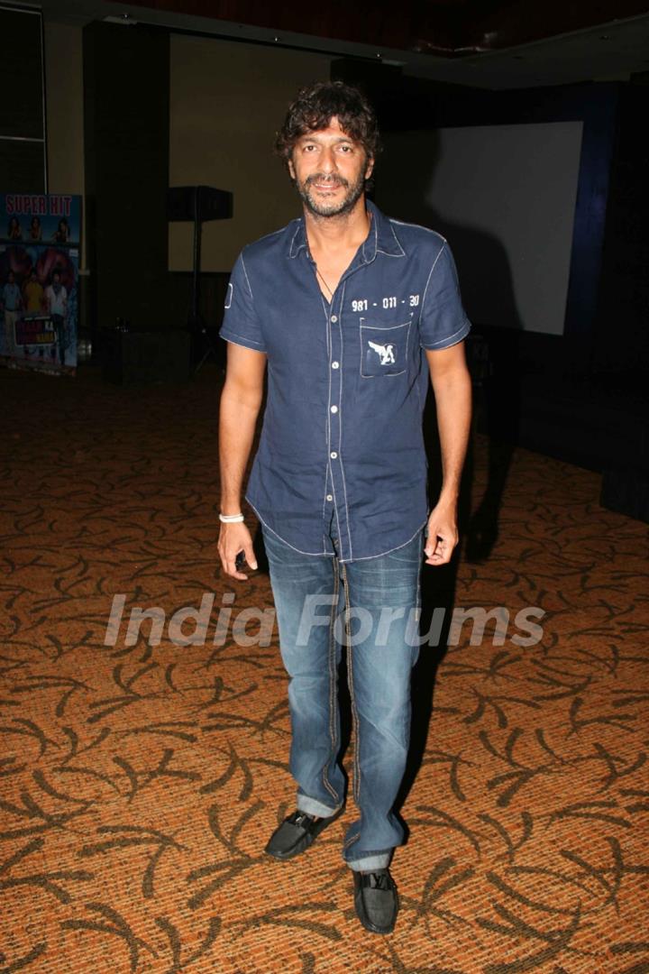 Chunky Pandey at success bash of movie 'Pyaar Ka Punchnama'