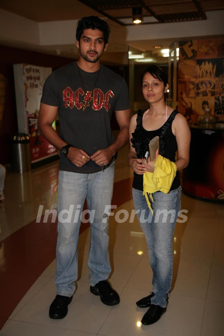 Aditya Redij and Natasha Sharma at Yogesh Lakhani Bright at film 'Ready'