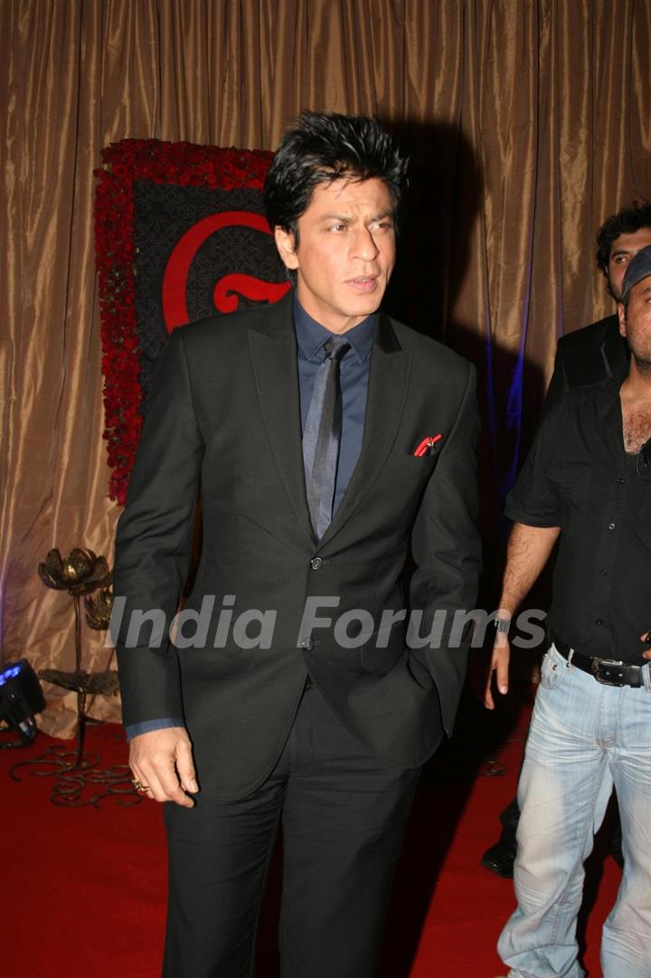 Shah Rukh Khan at Ganesh Hegde's Wedding reception