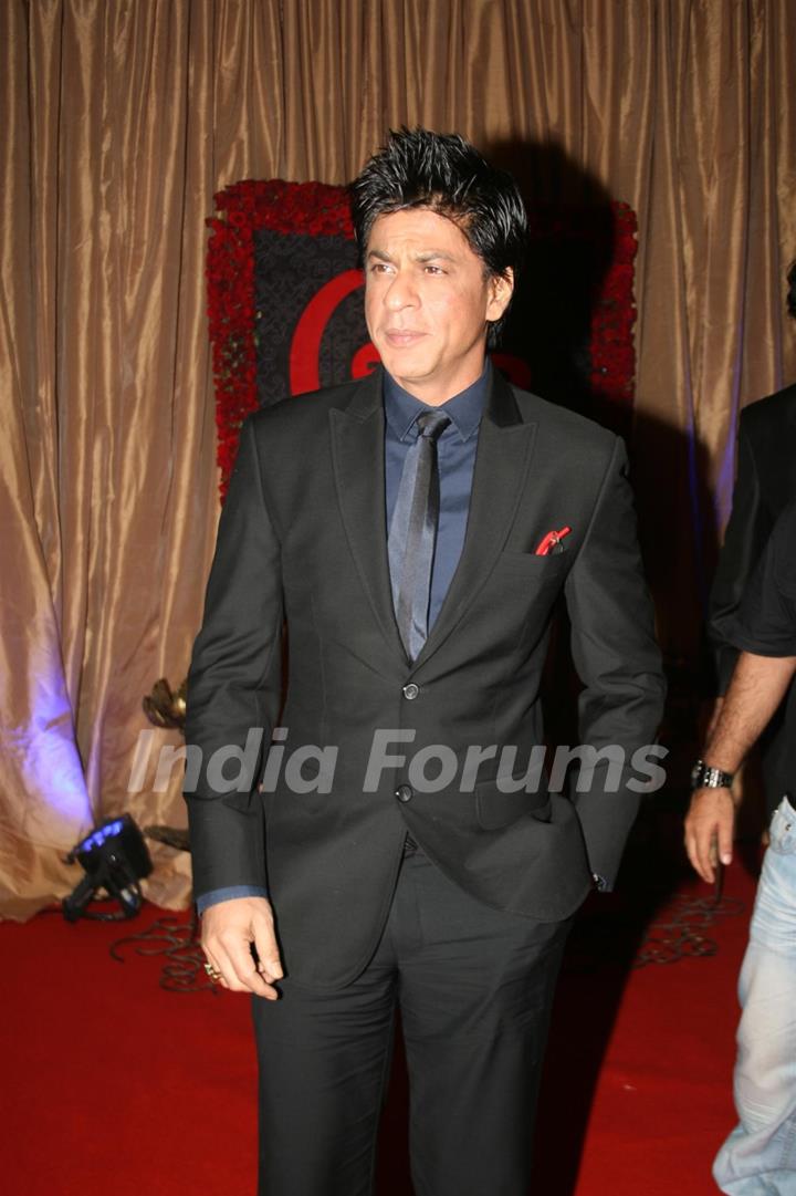 Shah Rukh Khan at Ganesh Hegde's Wedding reception