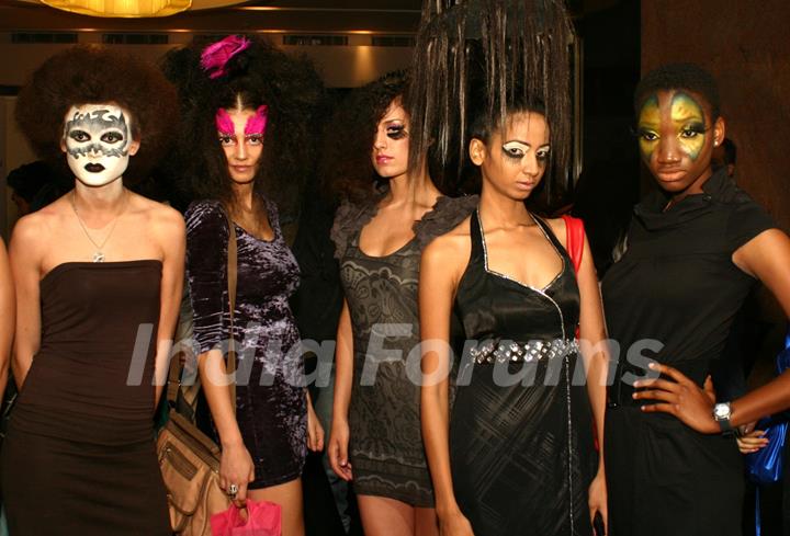 The fashion show by new graduate designers from Pearl Academy of Fashion,in New Delhi