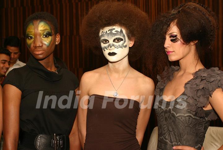 The fashion show by new graduate designers from Pearl Academy of Fashion,in New Delhi