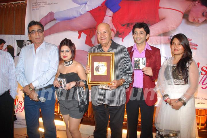 Prem Chopra and Cast at My Husband's Wife music launch at Club Millennium