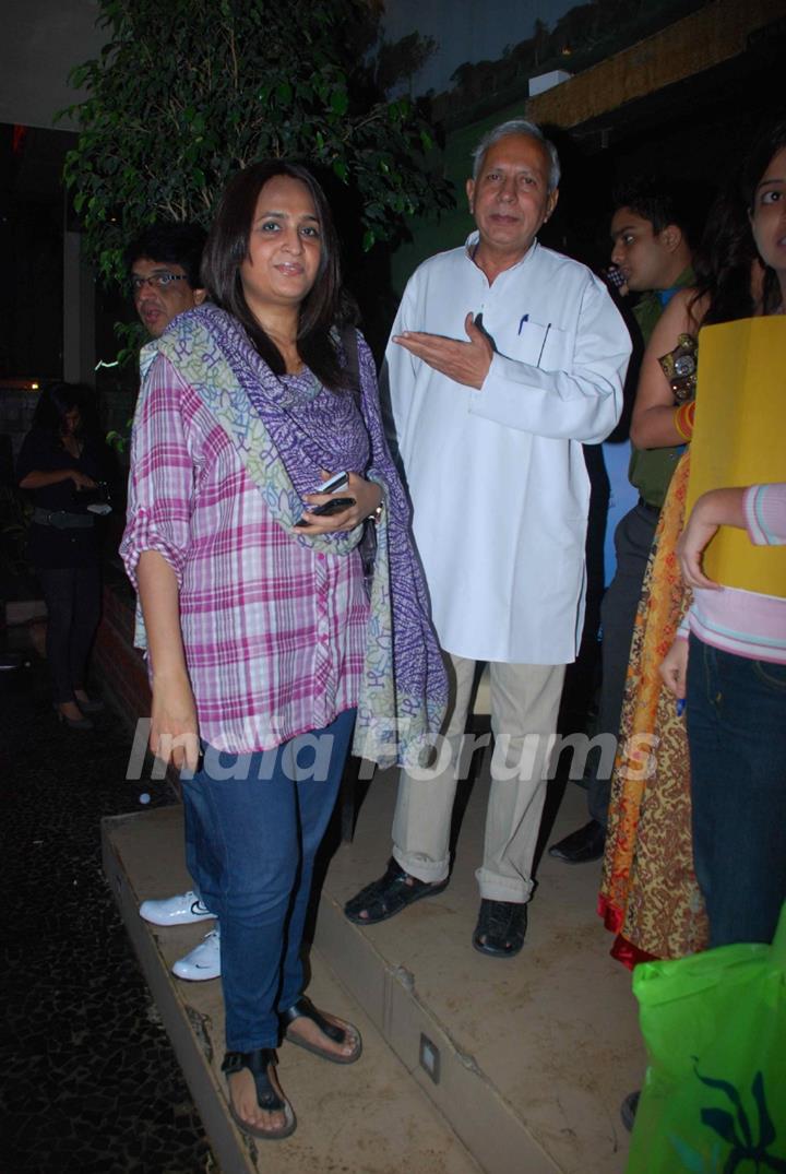 Shefali Kejriwal with Raman Kumar at Ss Se Sarsati launch party of Ocean Multimedia India
