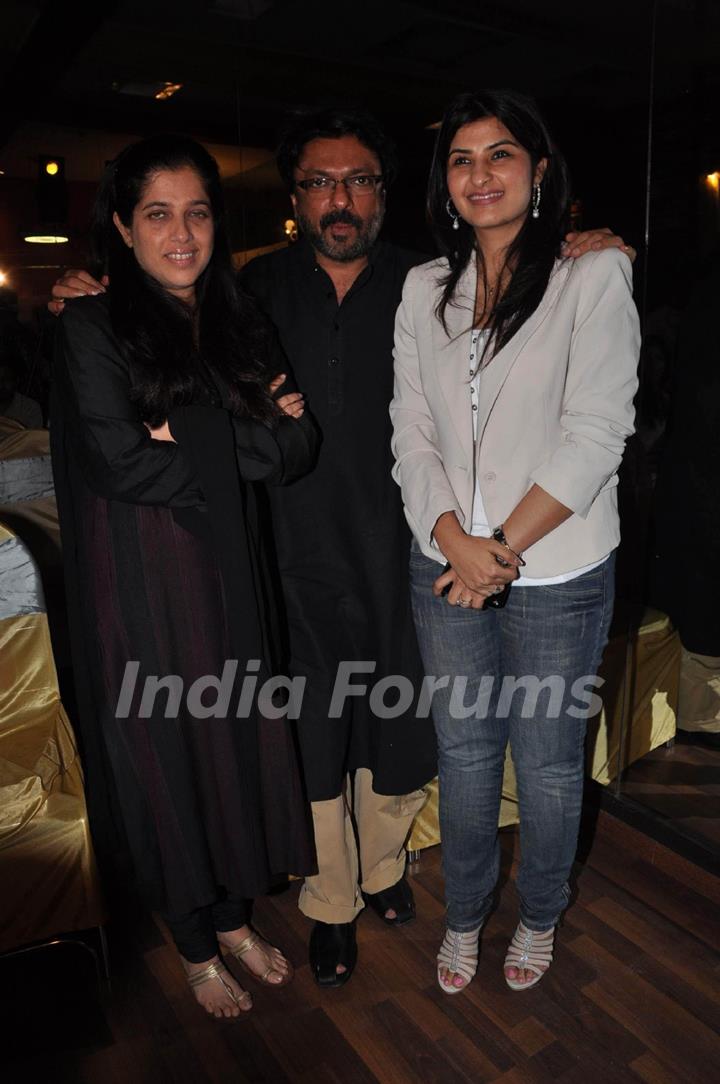 Sanjay Leela Bhansali at Pony Verma's Indian School of Performing Arts school launch, Andheri