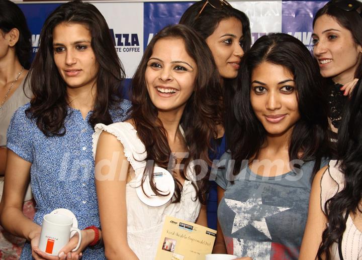 The finalist of Ford Super Model-India, in New Delhi