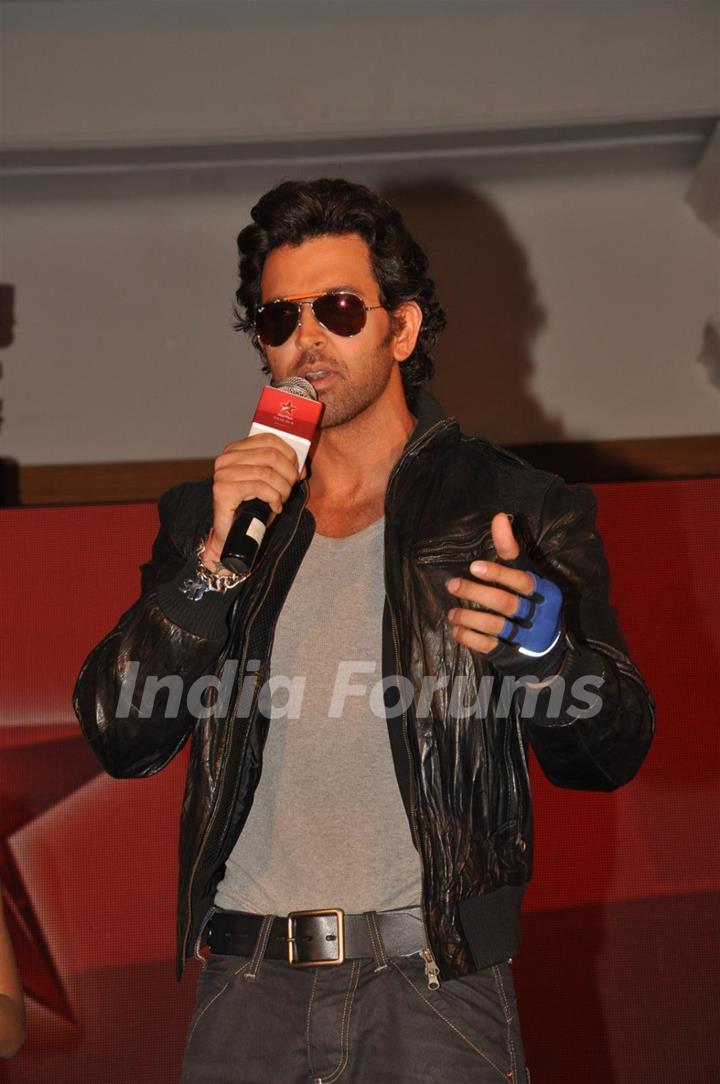 Hrithik Roshan at television’s reality show platform, 'Just Dance' press meet at TajLands End