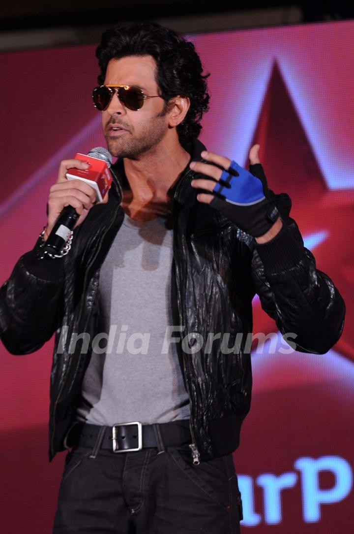 Hrithik Roshan at television’s reality show platform, 'Just Dance' press meet at TajLands End