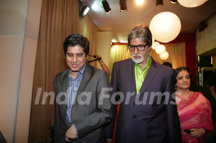 Amitabh Bachchan at Big Television Awards at YashRaj Studios