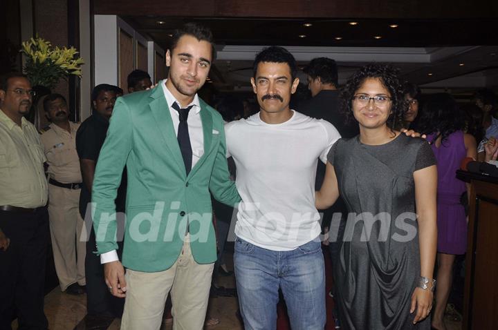 Imran Khan, Kiran Rao at Aamir Khan productions celebrates 10th anniversary at Taj Lands End, Mumbai